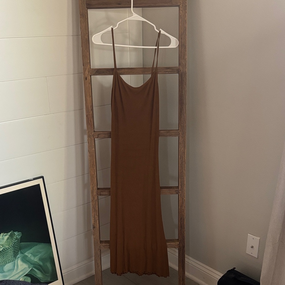RVCA Brown Maxi Dress